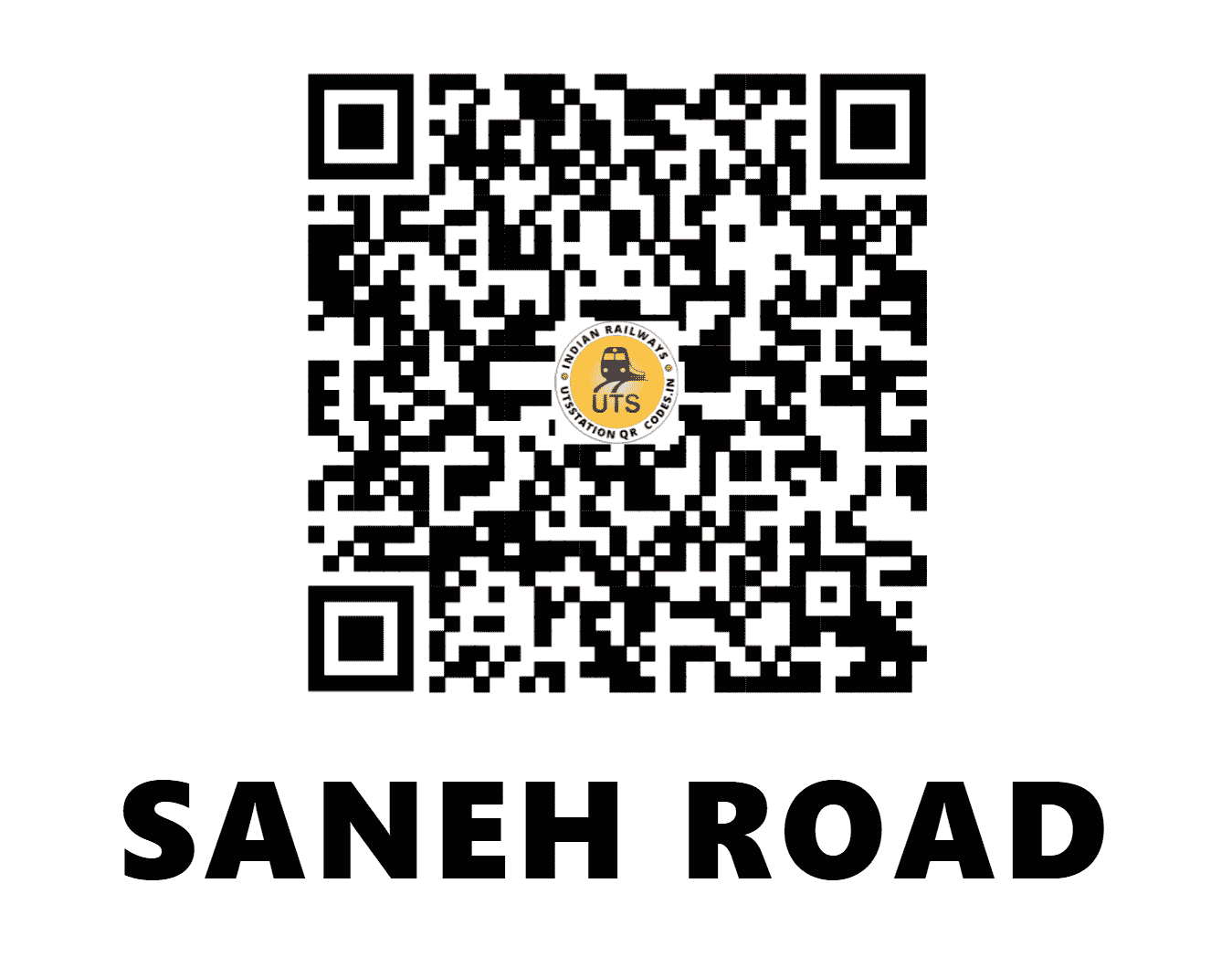 UTS QR Code for SANEH ROAD - SNX (NR - UTTAR PRADESH)